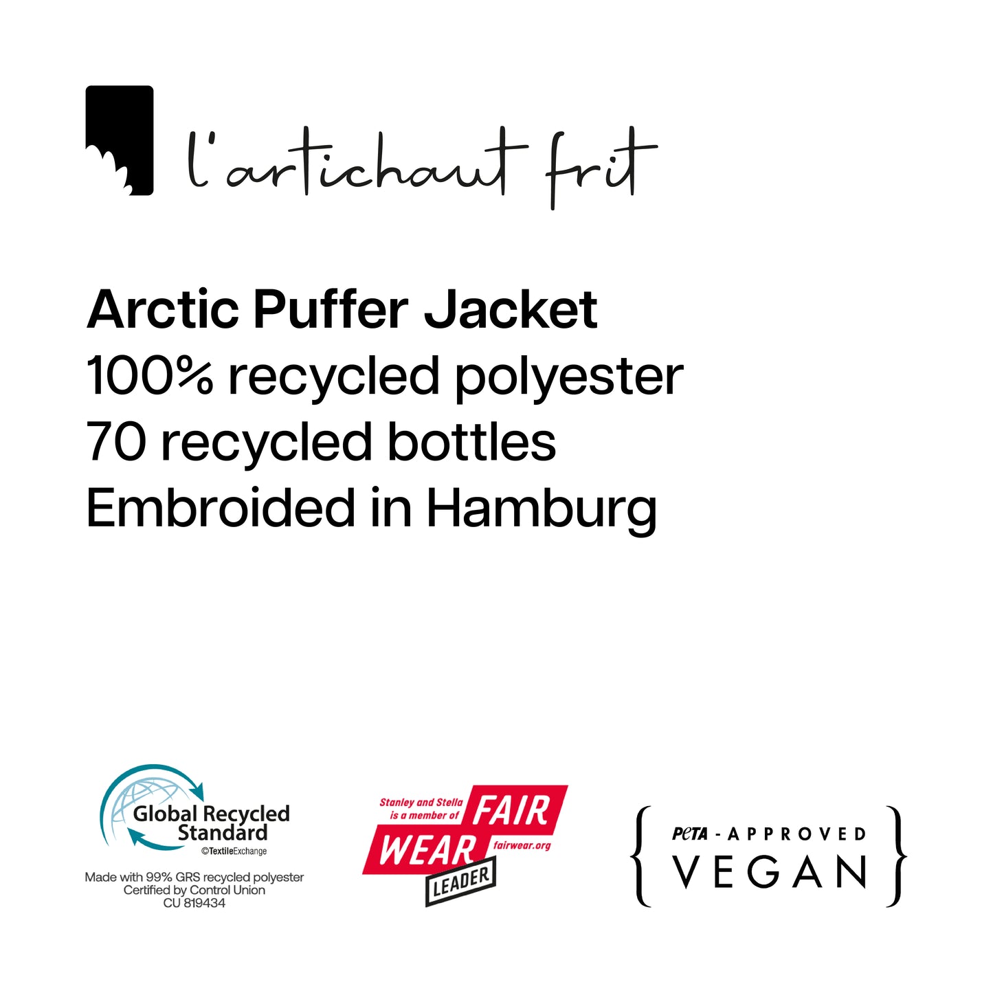 Arctic Puffer Jacket black