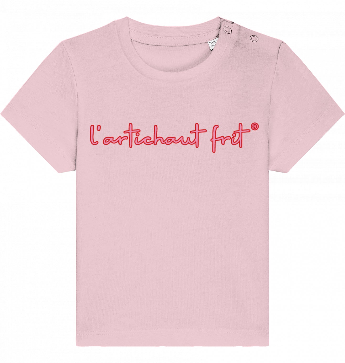 Baby Logo Tee pink