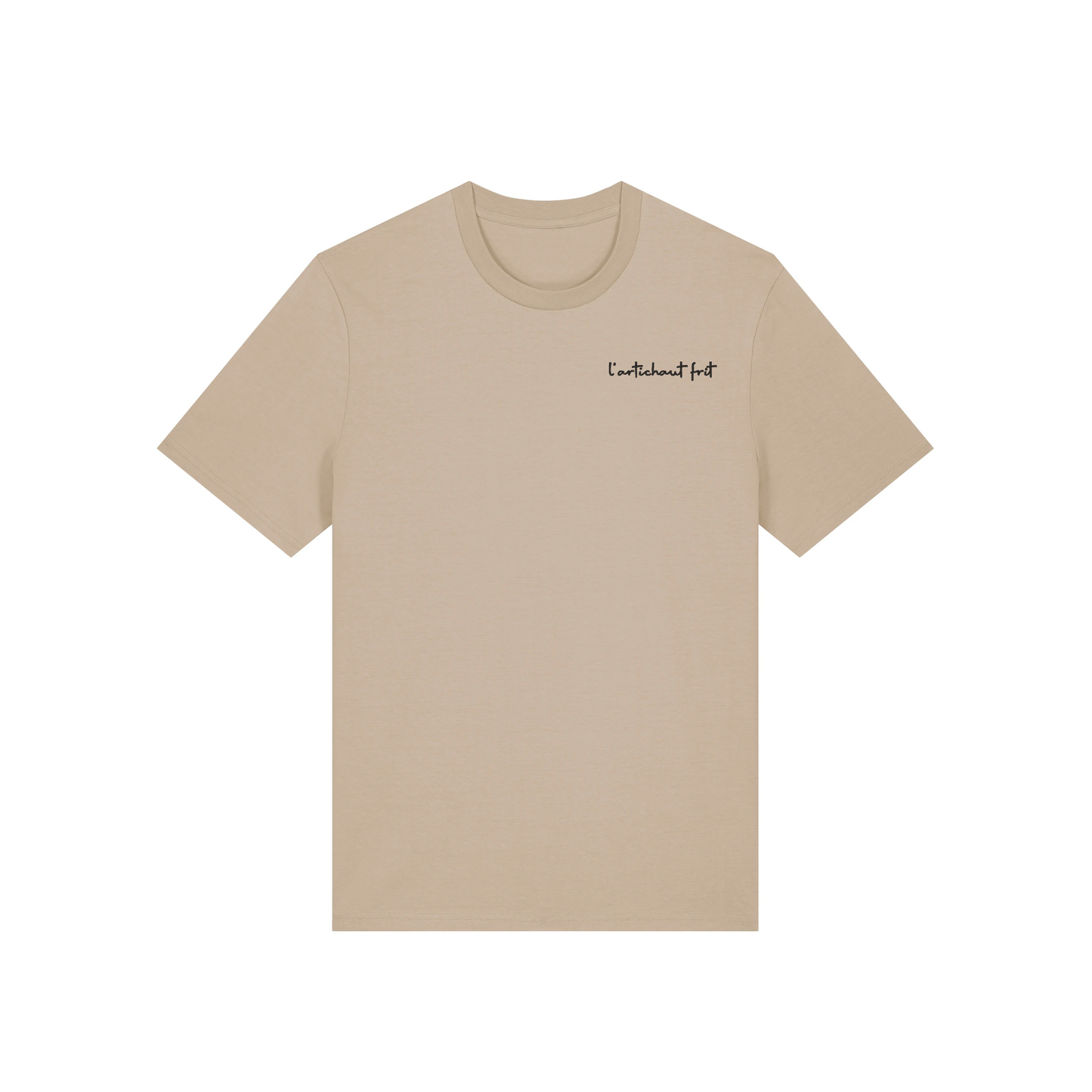 Basic Tee black embroidery