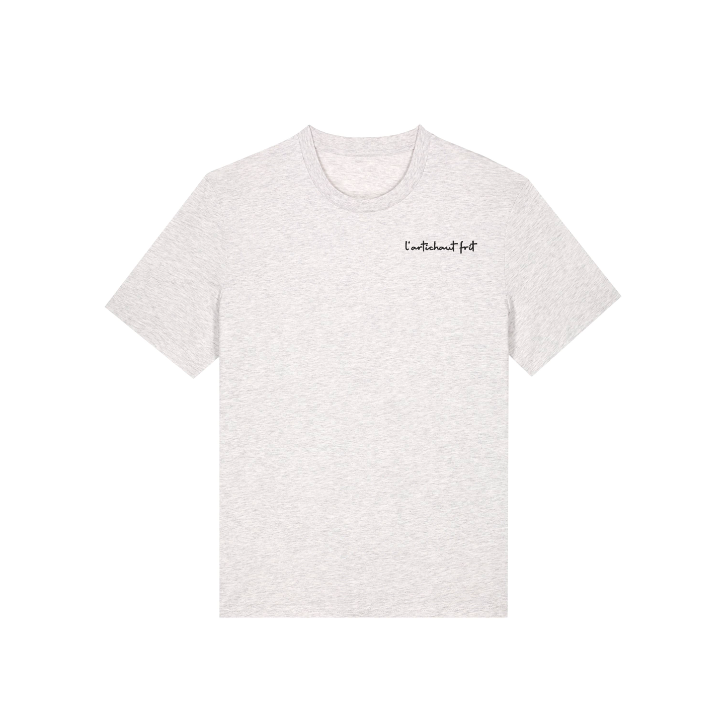 Basic Tee black embroidery