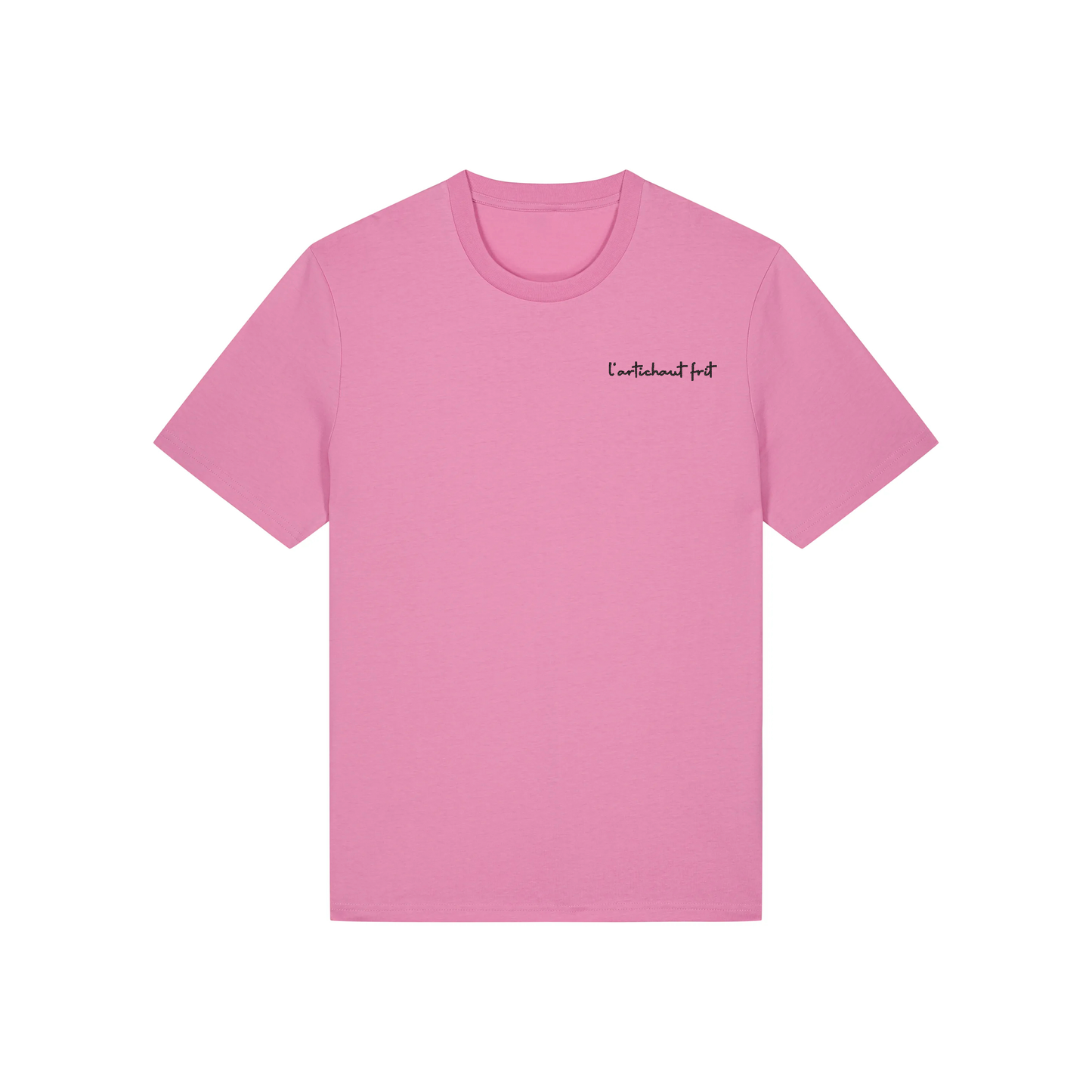 Basic Tee black embroidery