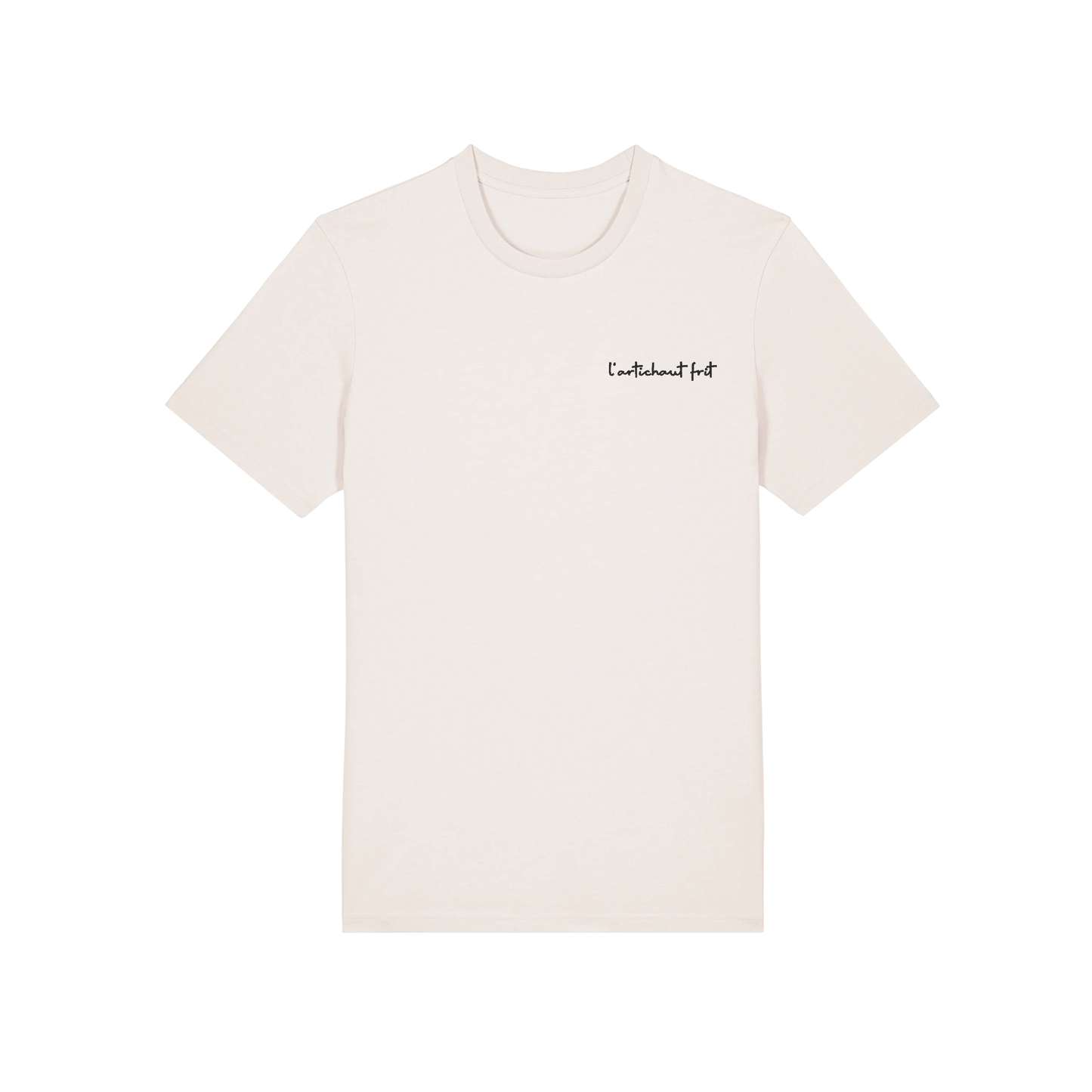Basic Tee black embroidery