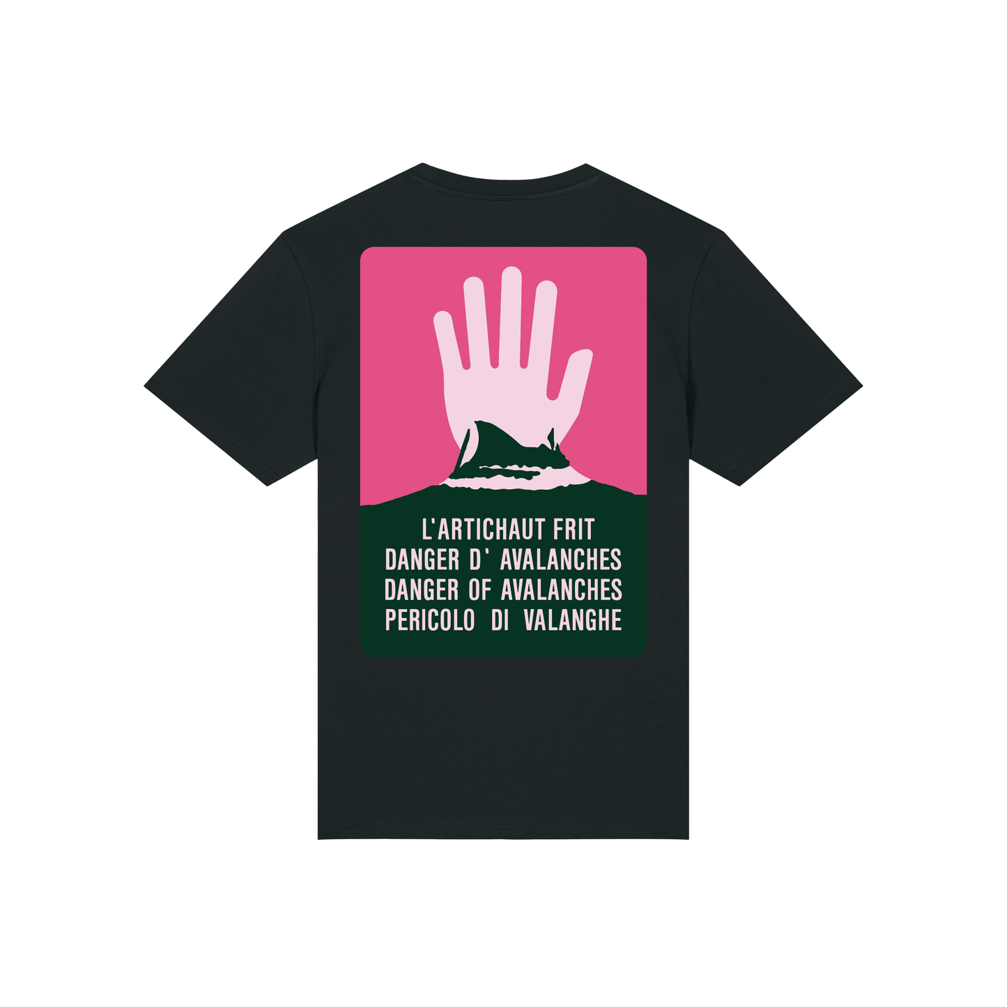 Crevasse Tee black