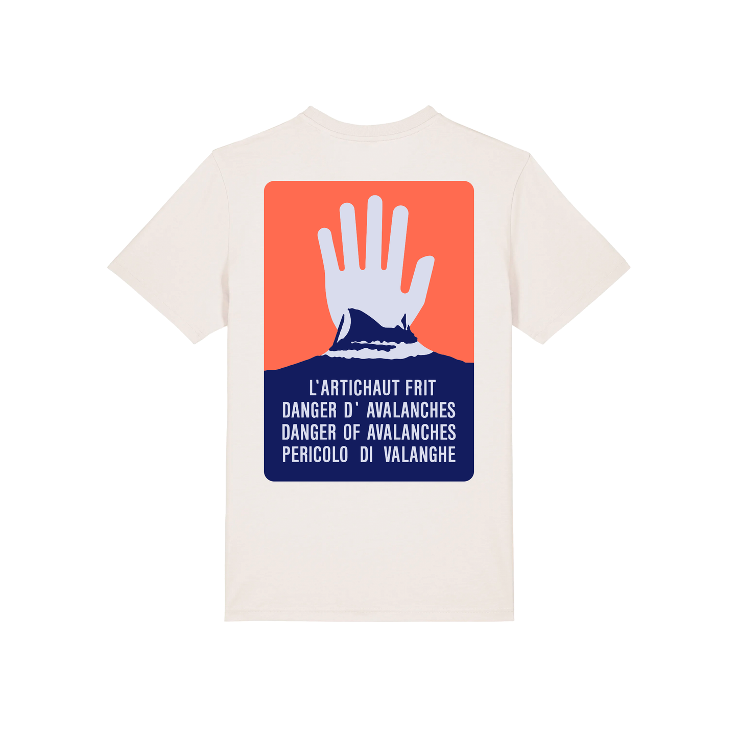 Crevasse Tee white