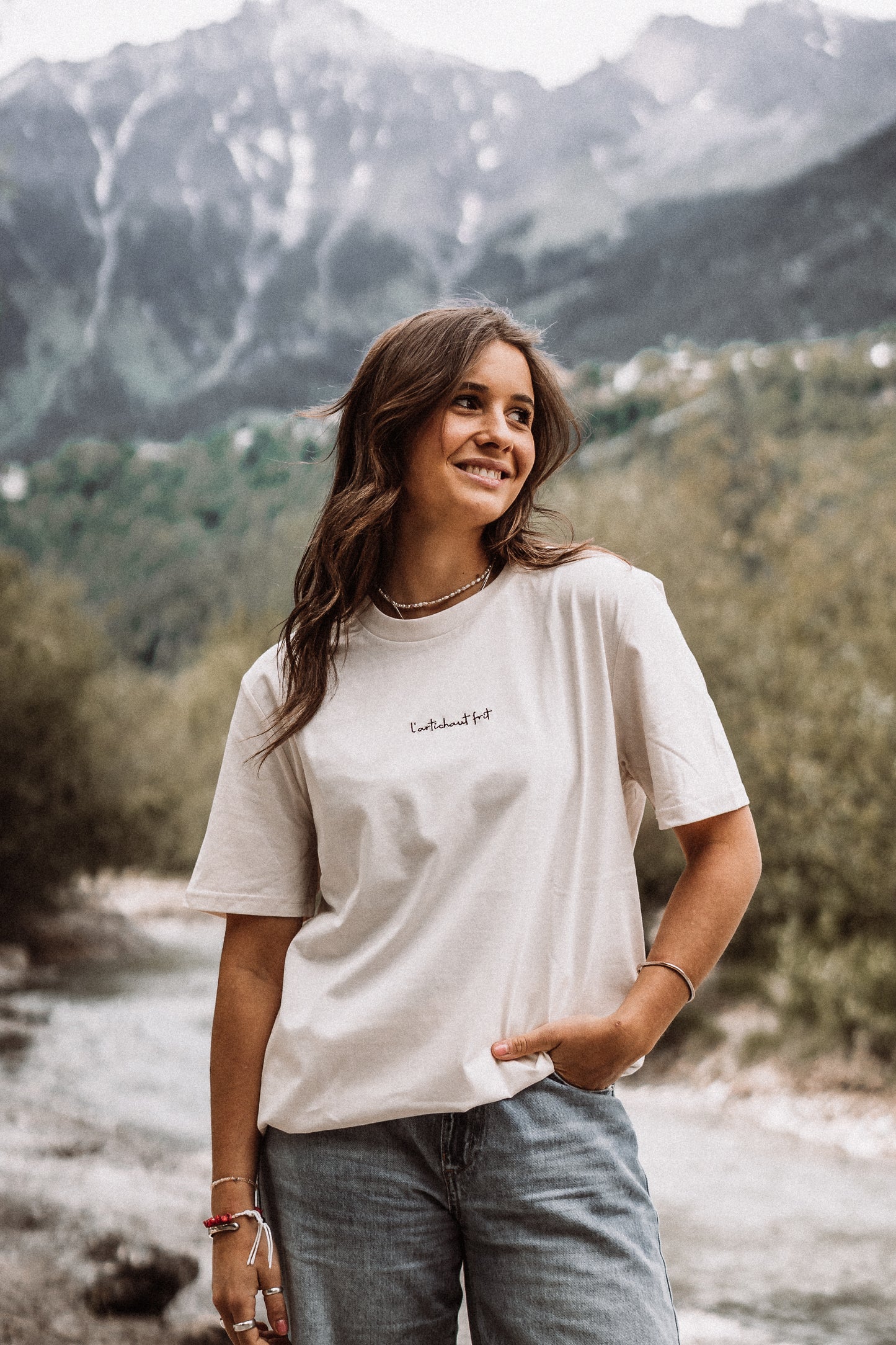 IBK Tee white