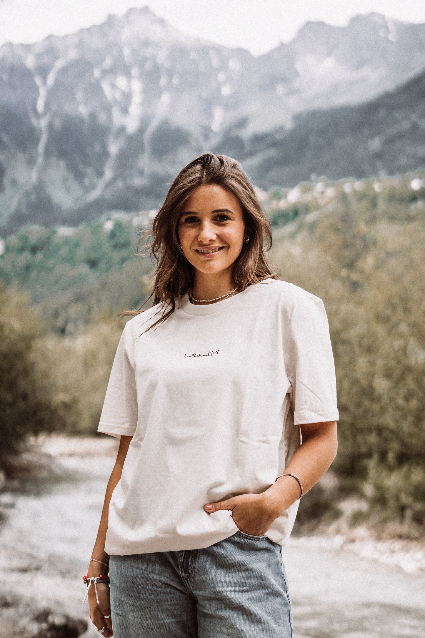 IBK Tee white