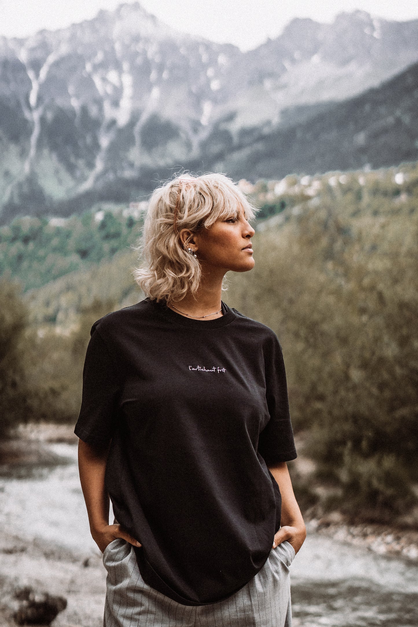 IBK Tee black