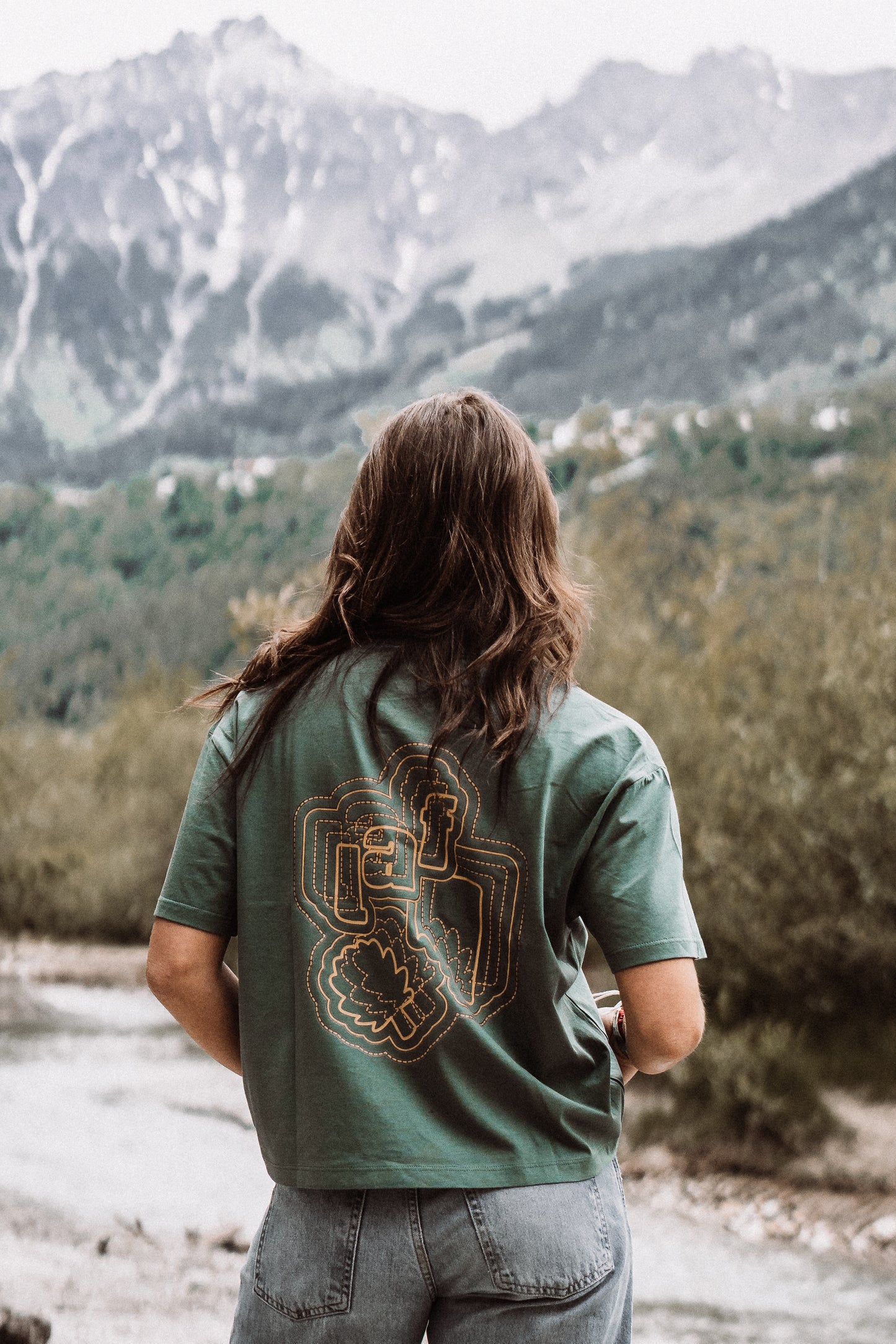 LAF Tee green