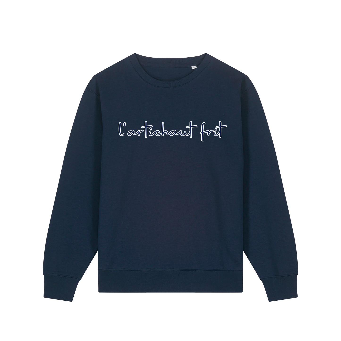 Embroidery Sweater navy