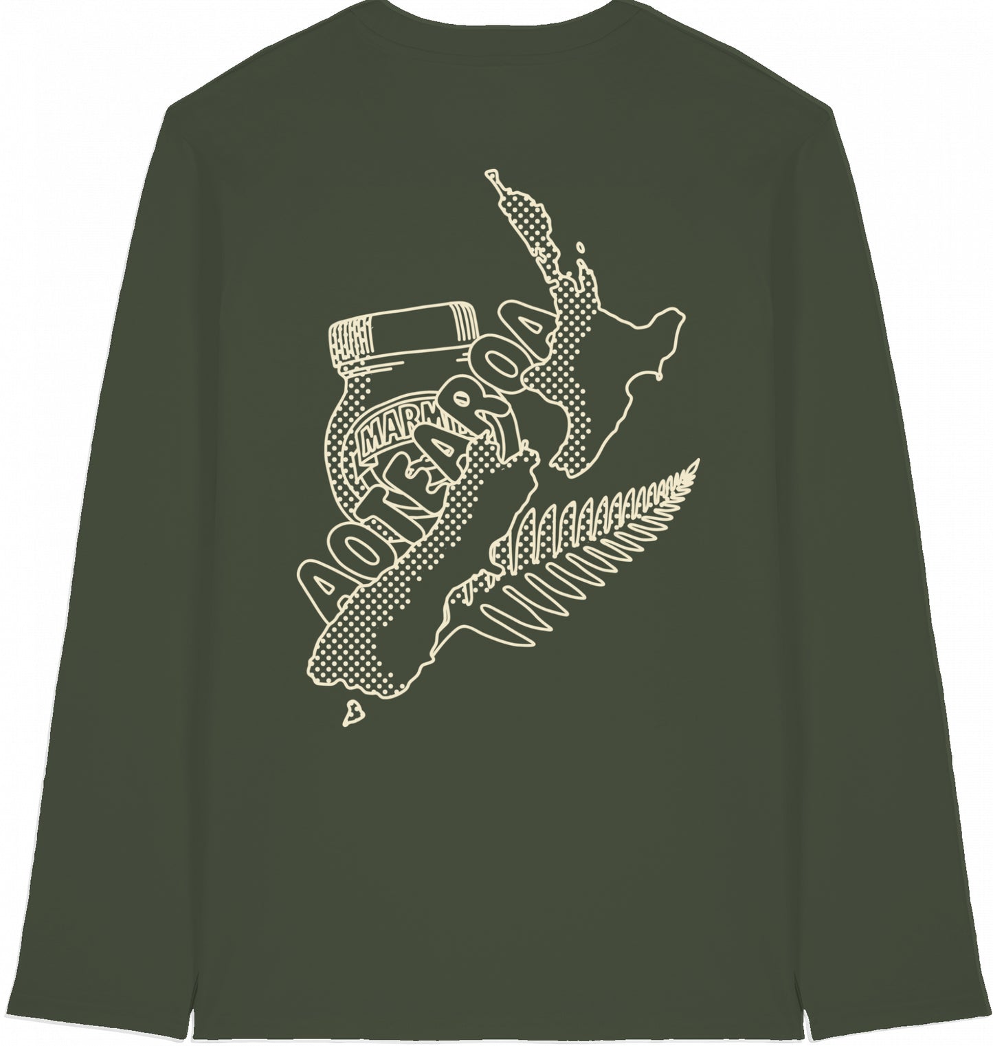 Aotearoa Longsleeve olive