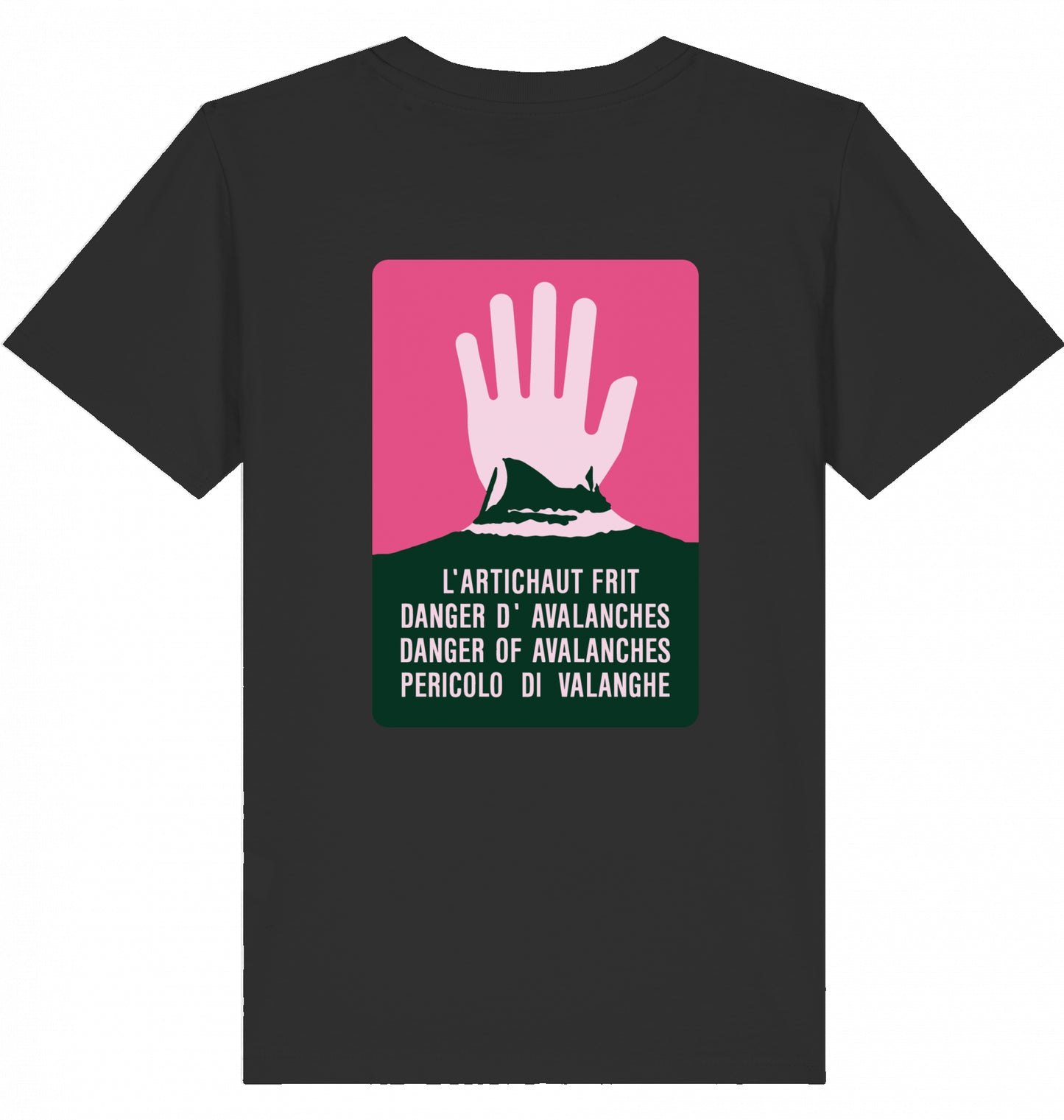 Kids Crevasse Tee black