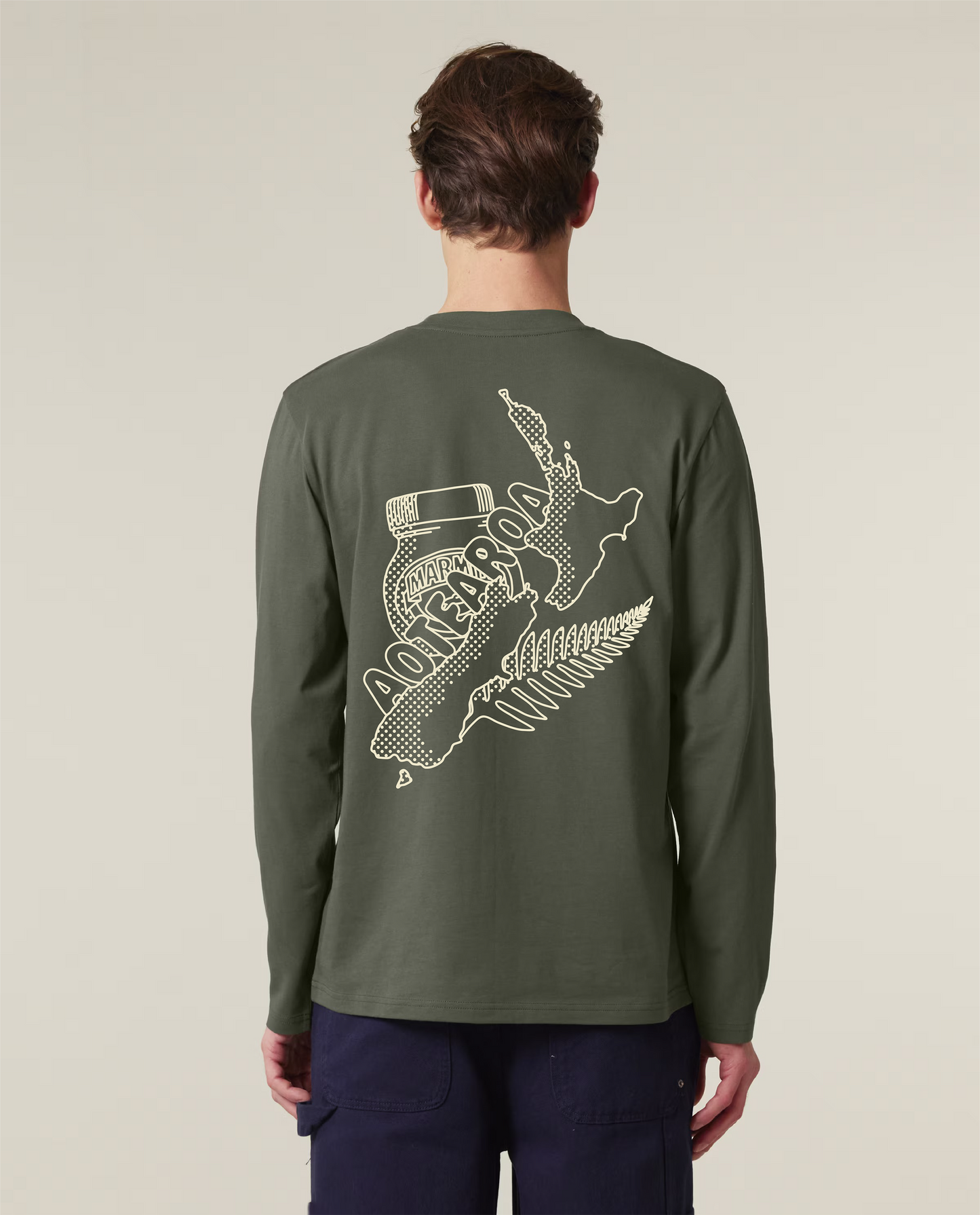 Aotearoa Longsleeve olive