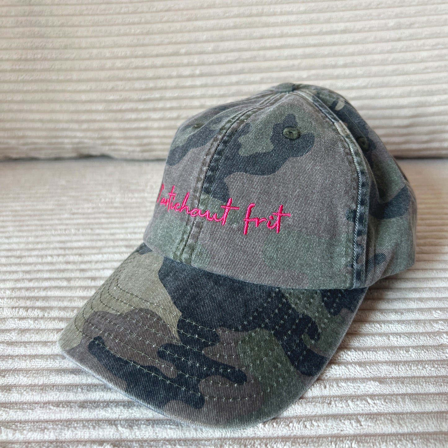 Washed Cap camo
