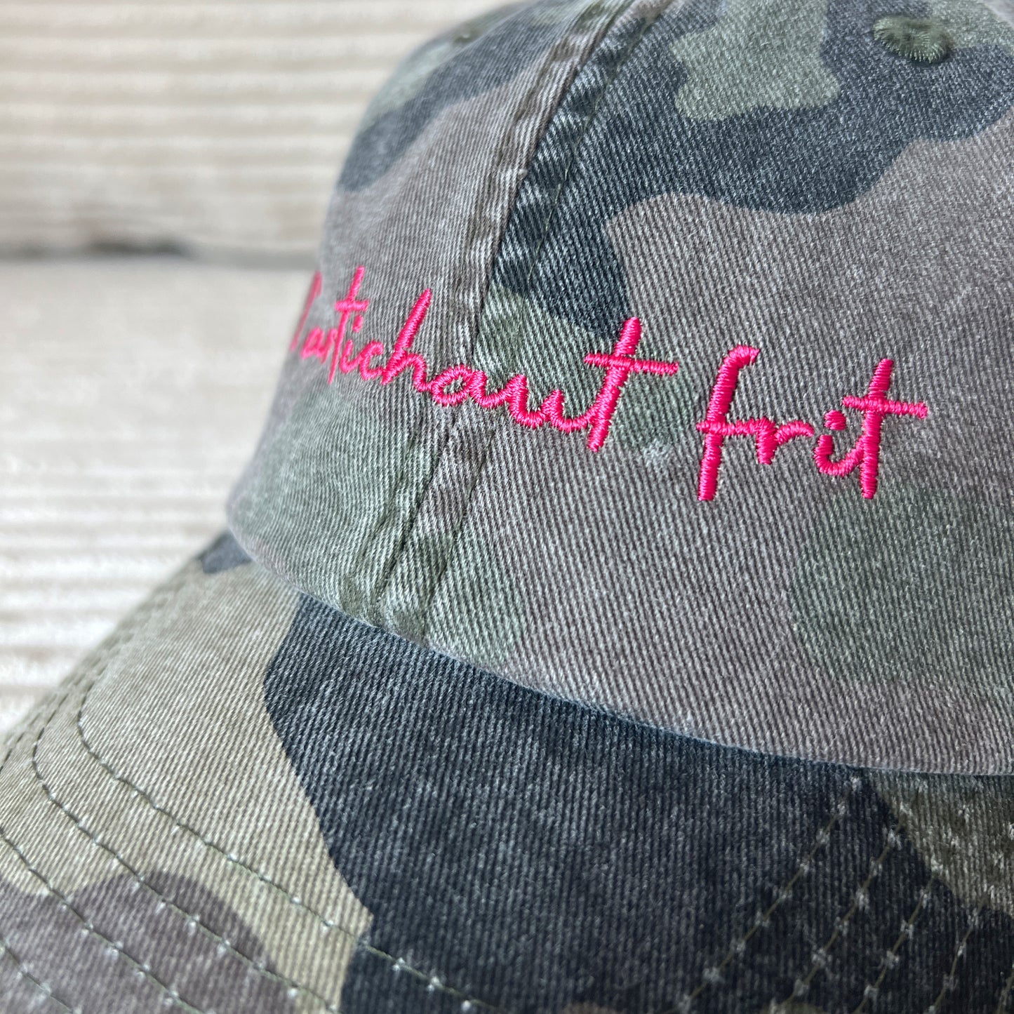 Washed Cap camo