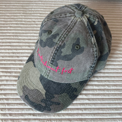 Washed Cap camo