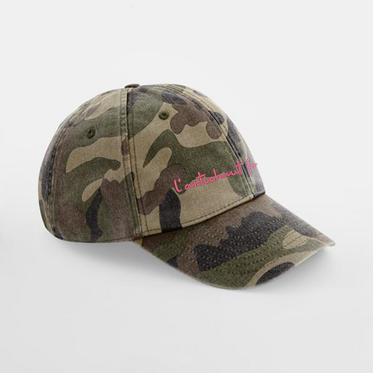 Washed Cap camo