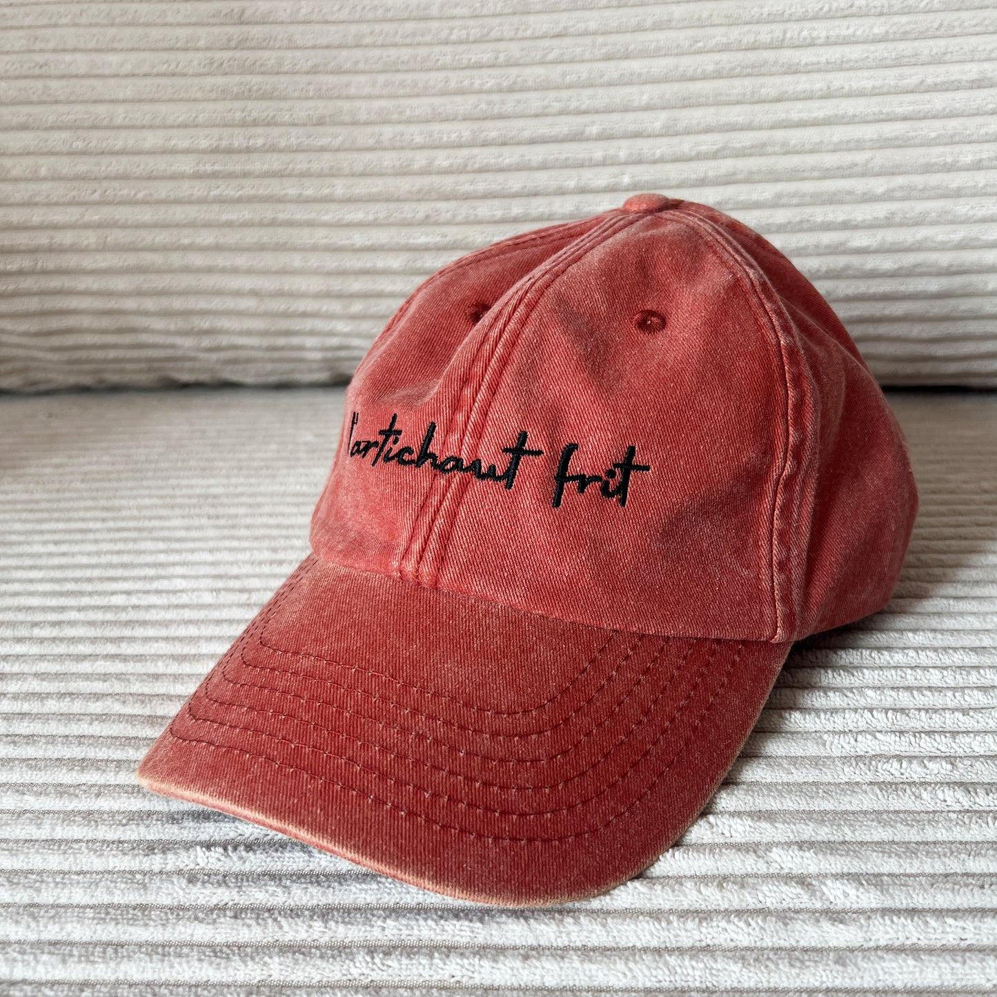 Washed Cap orange