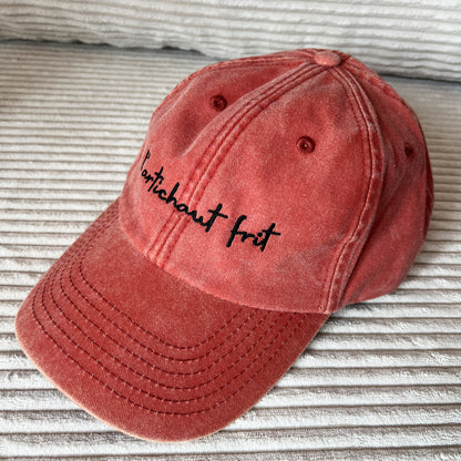Washed Cap orange