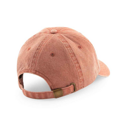Washed Cap orange