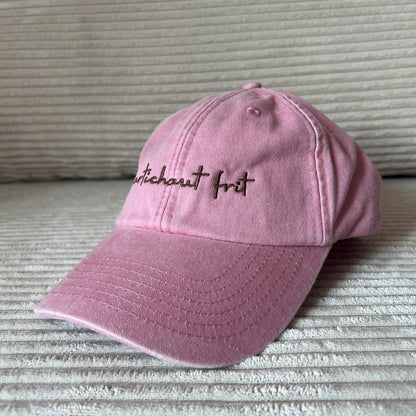 Washed Cap pink