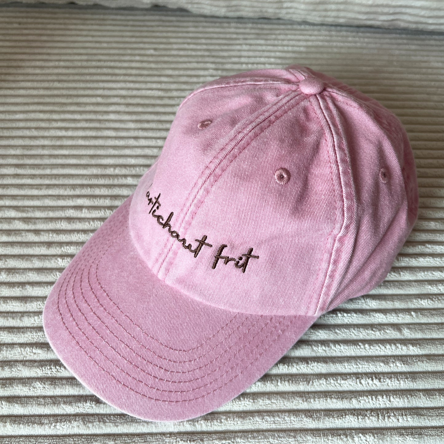 Washed Cap pink