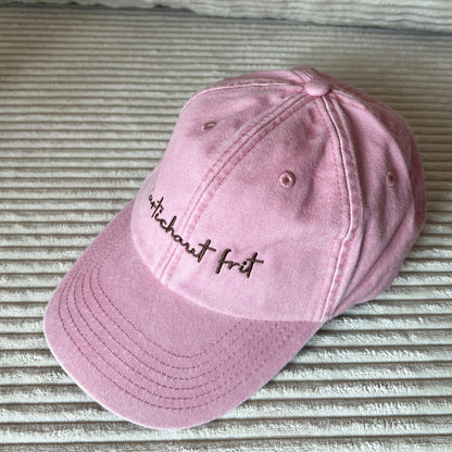 Washed Cap pink