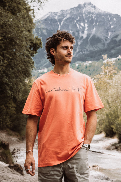 Logo tee orange