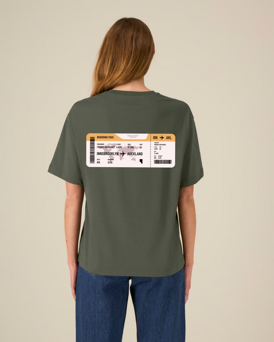Airways Tee olive