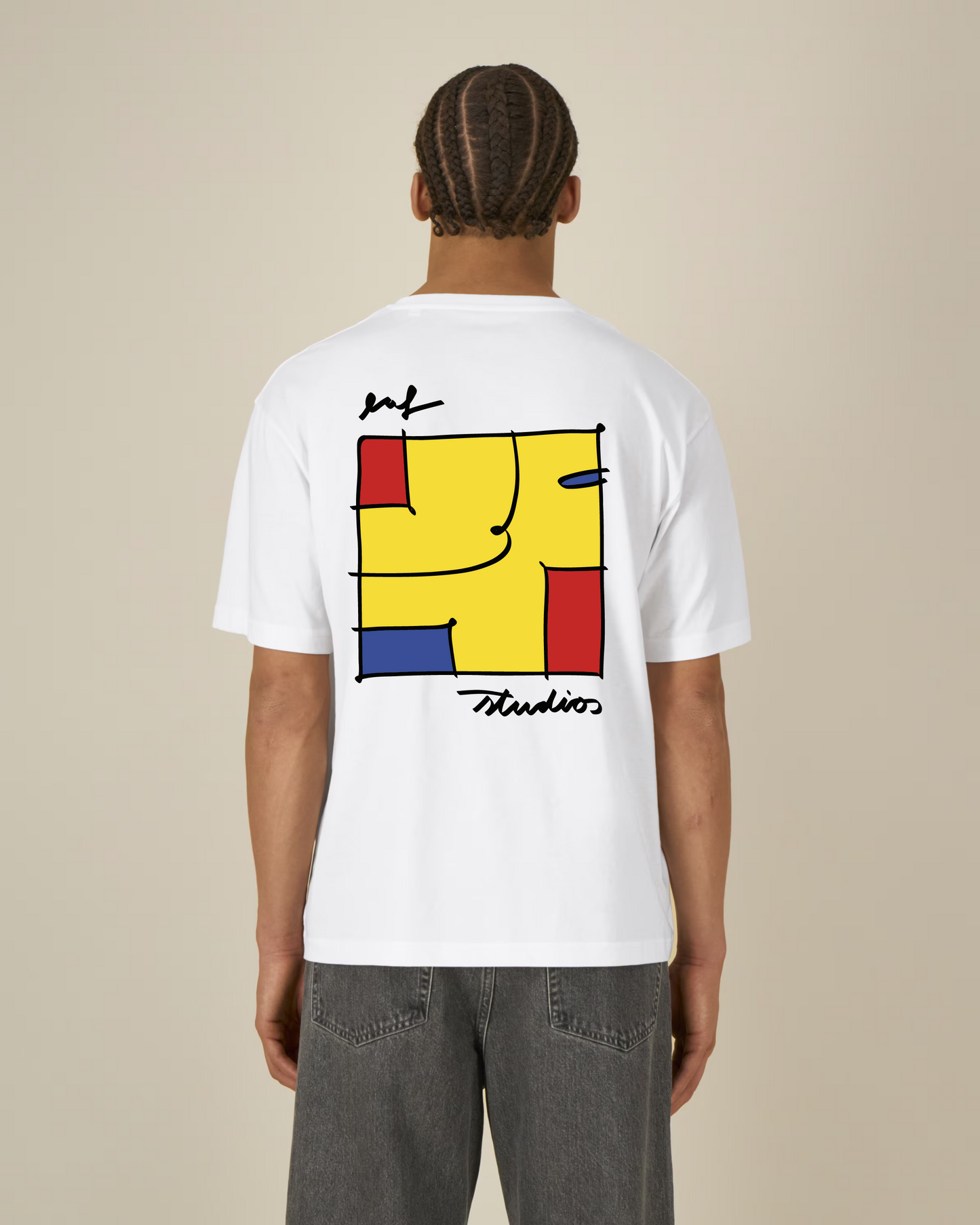 Studios Tee white