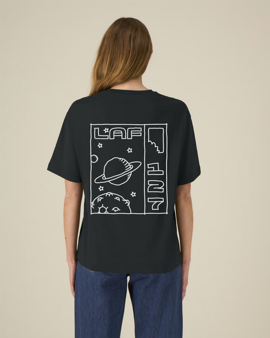 Space Tee black