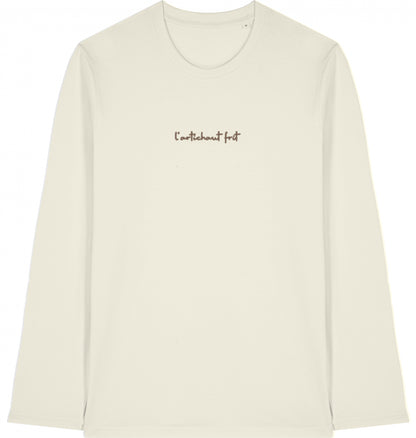 Aotearoa Longsleeve white