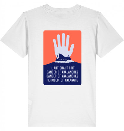 Kids Crevasse Tee white