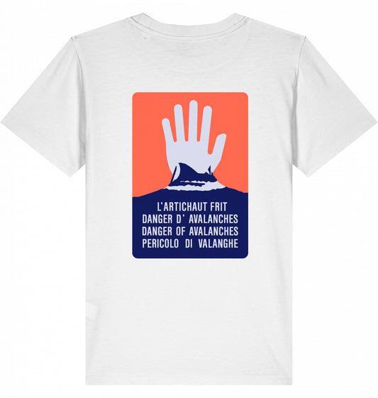 Kids Crevasse Tee white